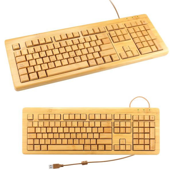 TECLADO DE BAMBOO - Imagen 2