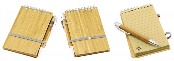 LIBRETA TAPA BAMBOO - Imagen 3