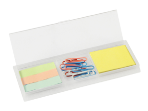 Porta Notas Adhesivo con Clips