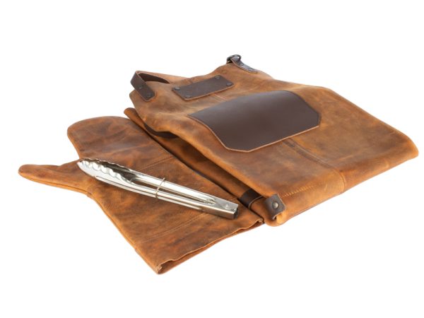 Set Asador de Cuero de Búfalo - Imagen 2